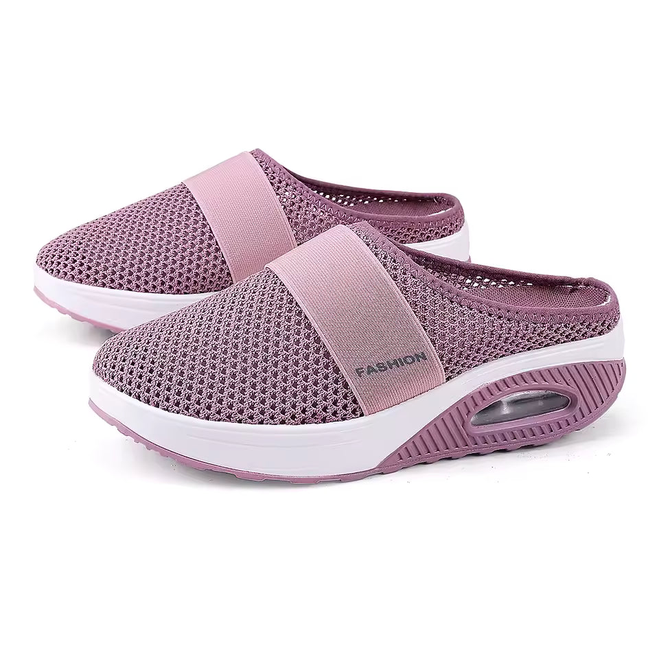 Nerea - Zapatillas ortopédicas de malla transpirable