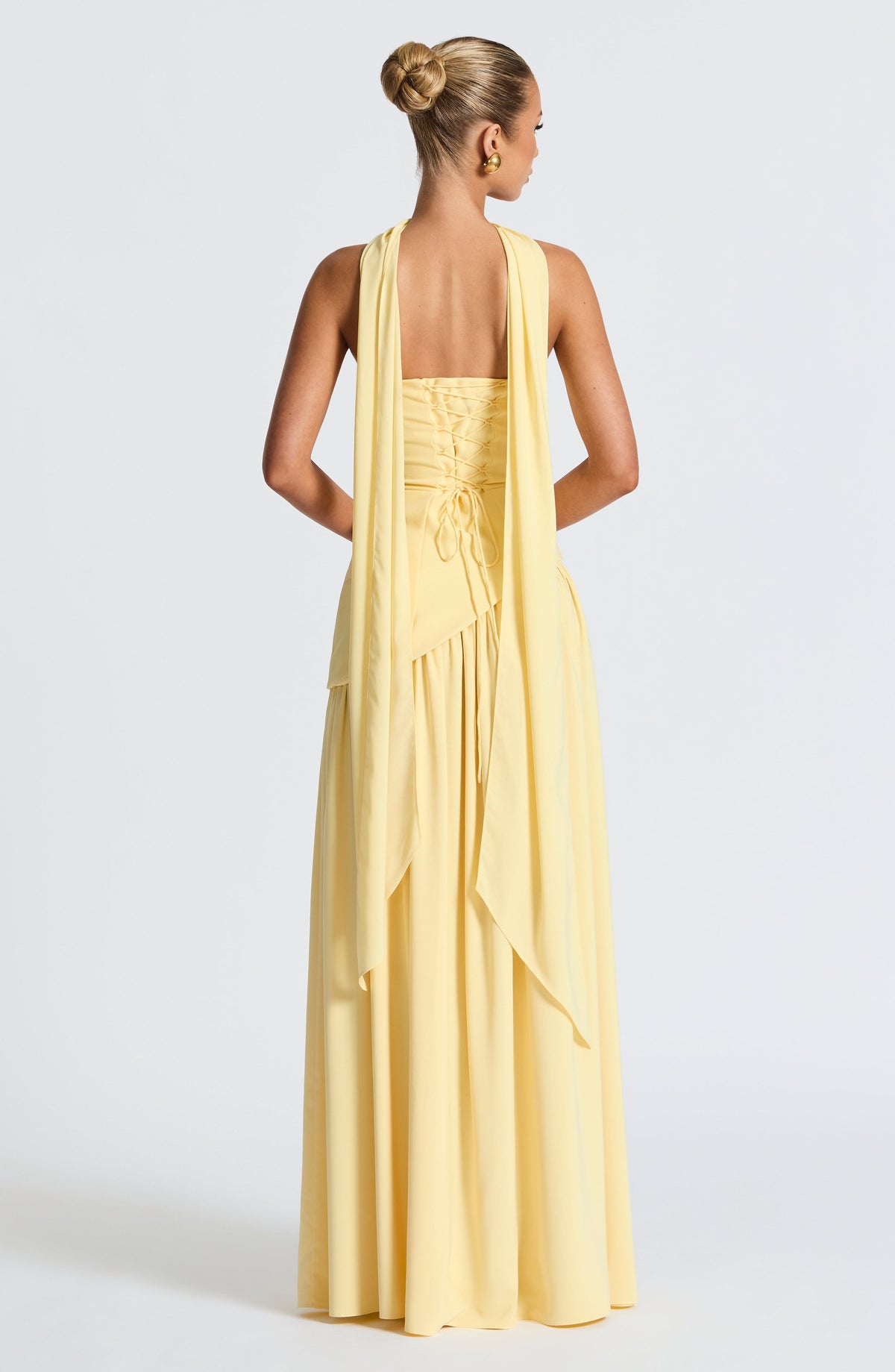 Malena™ - Vestido Largo de Chifón
