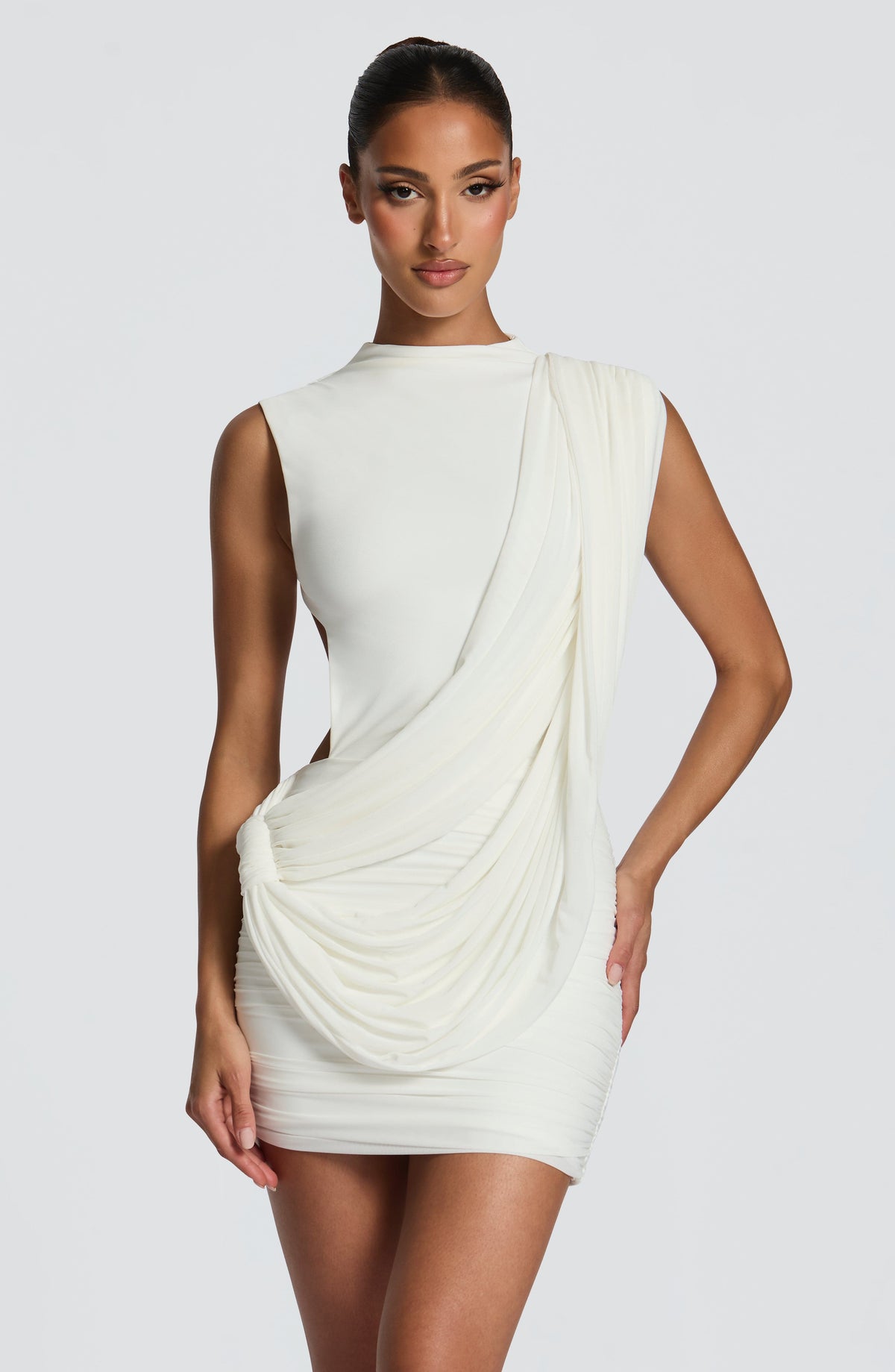 Mireya™ - Vestido Corto de Malla