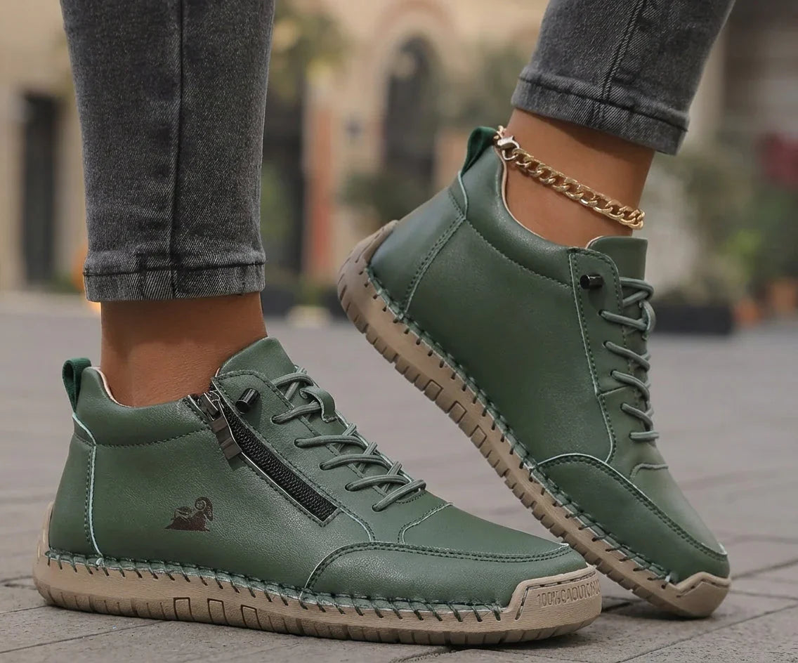 Mira – Zapatillas ortopédicas cómodas con cremallera