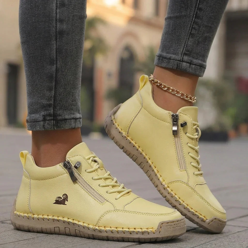 Mira – Zapatillas ortopédicas cómodas con cremallera