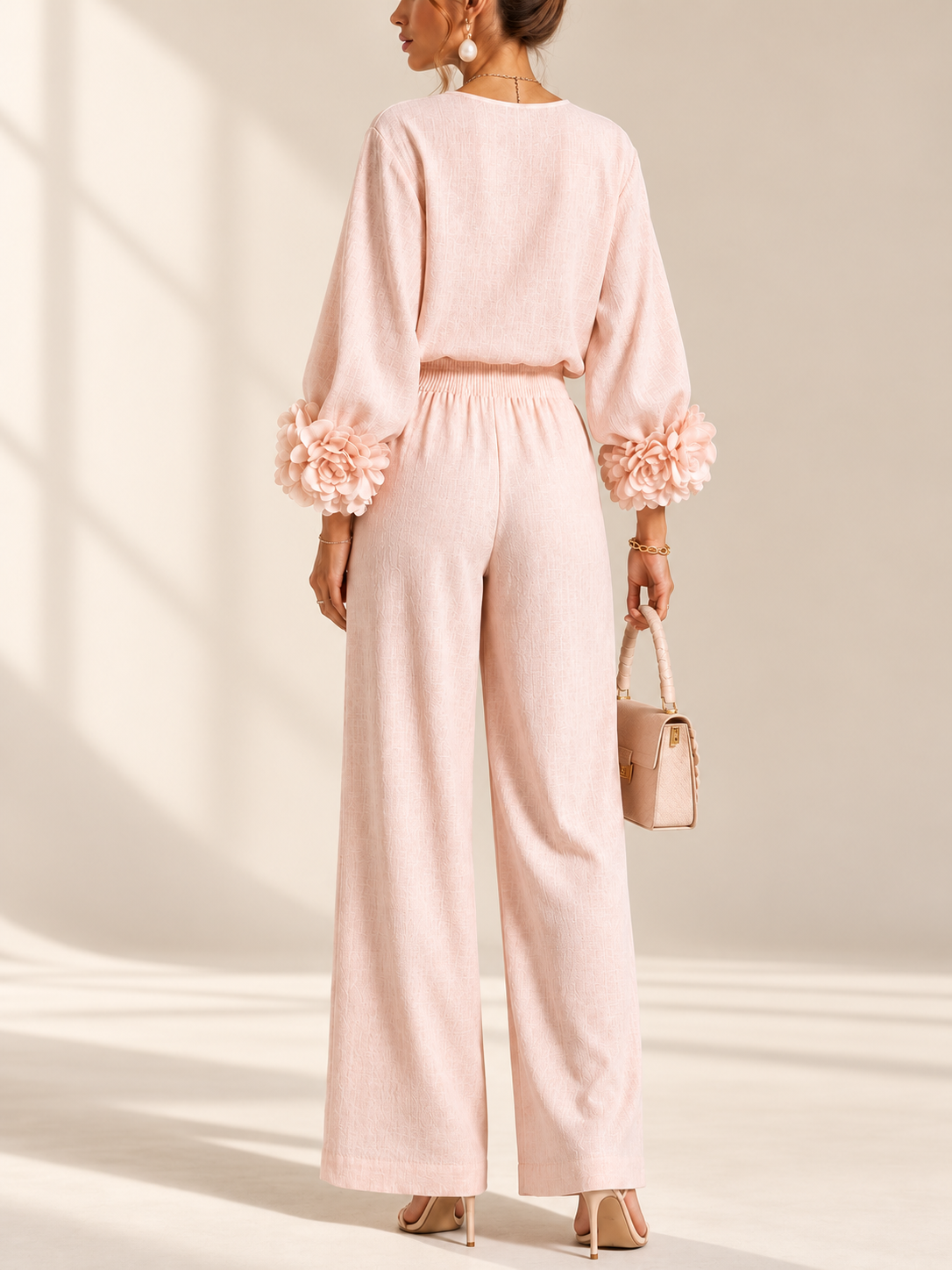 Claudia | Conjunto de Dos Piezas con Flores