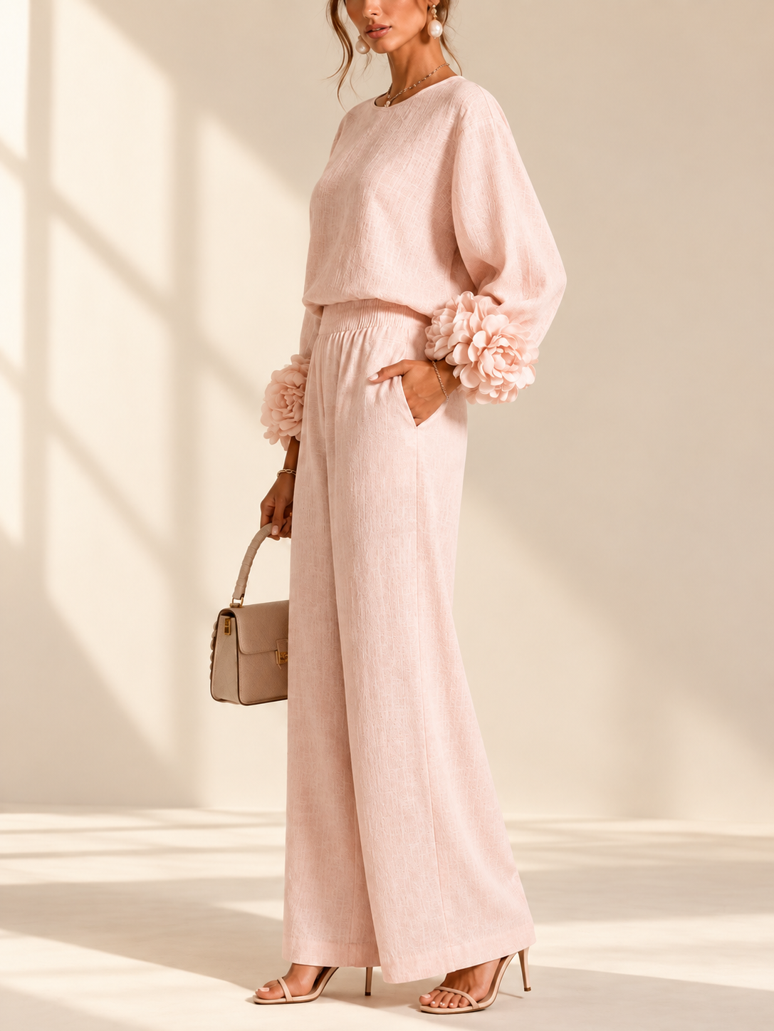 Claudia | Conjunto de Dos Piezas con Flores