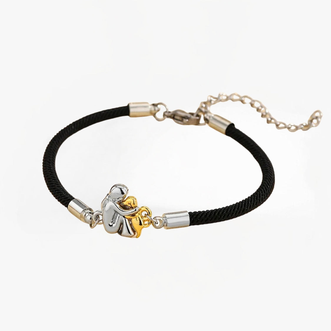 Elisa - Pulsera con cordón e ícono de perro