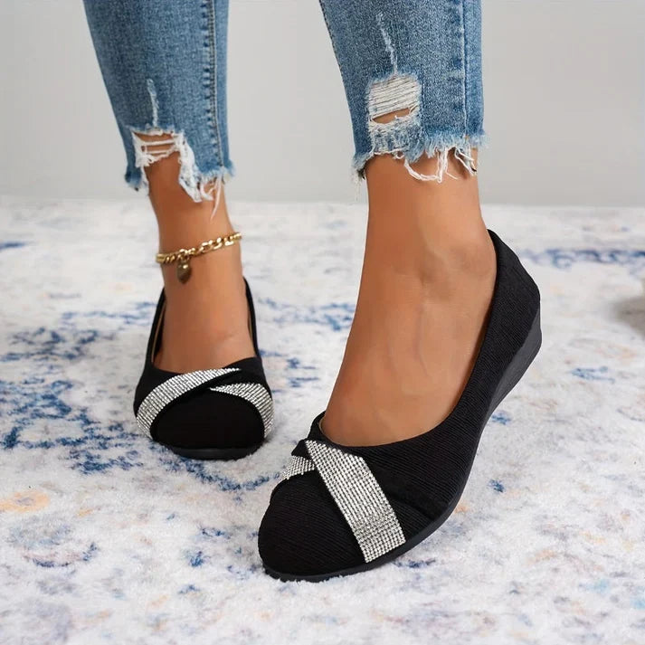 Ariana - Zapatos ligeros y ortopédicos con cuña