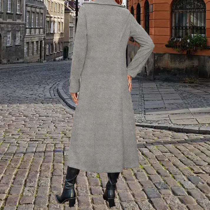 Rebeca - Abrigo largo con doble botonadura