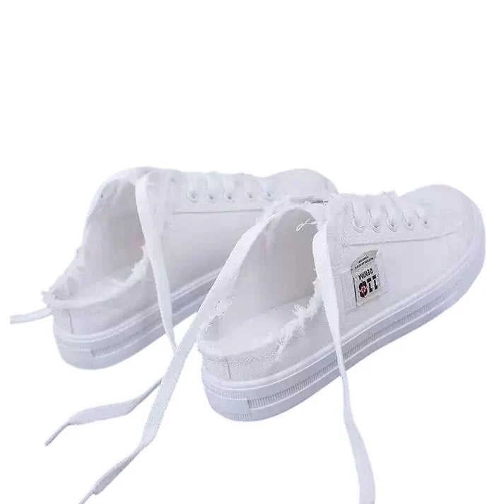 Amaya - zapatillas mule denim de suela cómoda