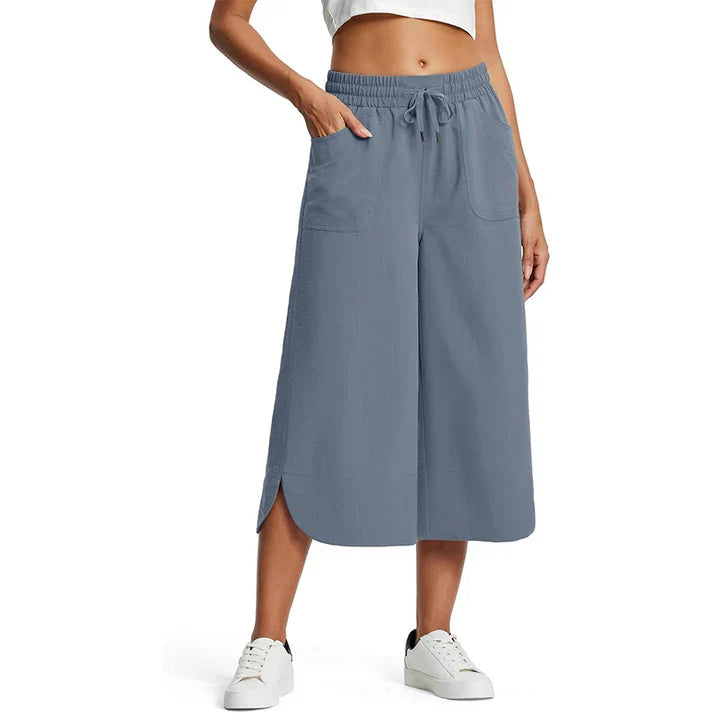 Aina - Pantalones cropped transpirables
