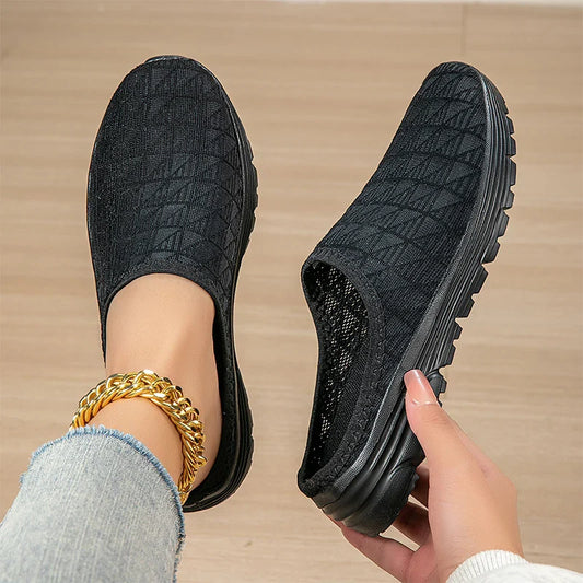 Zuecos unisex de malla ligera y transpirable