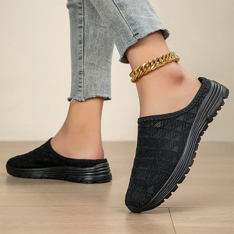 Zuecos unisex de malla ligera y transpirable